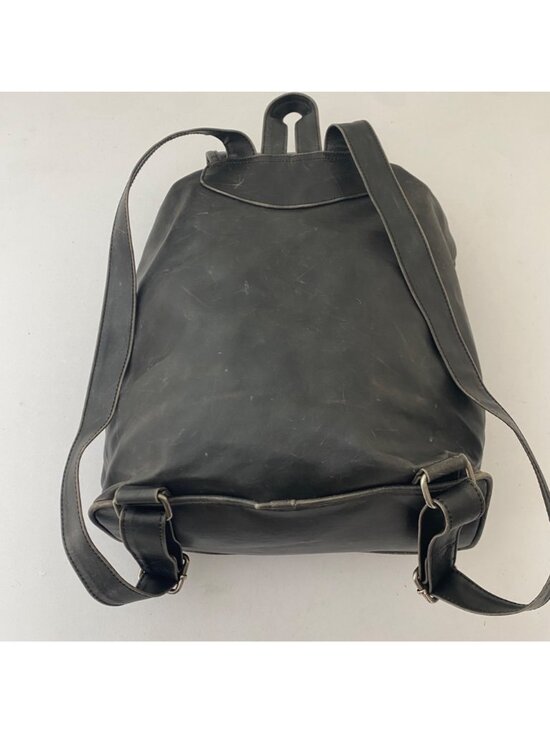 Vintage Guess USA Backpack Flap Bag Pockets Black main image 10